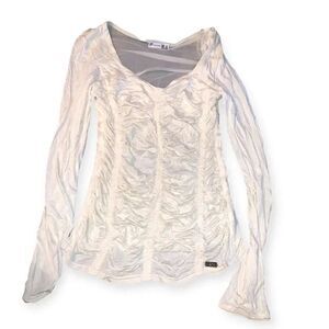 Sean John ruched blouse